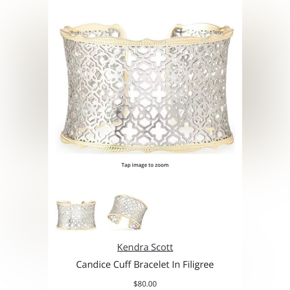 Kendra Scott Candice bracelet in mixed metal